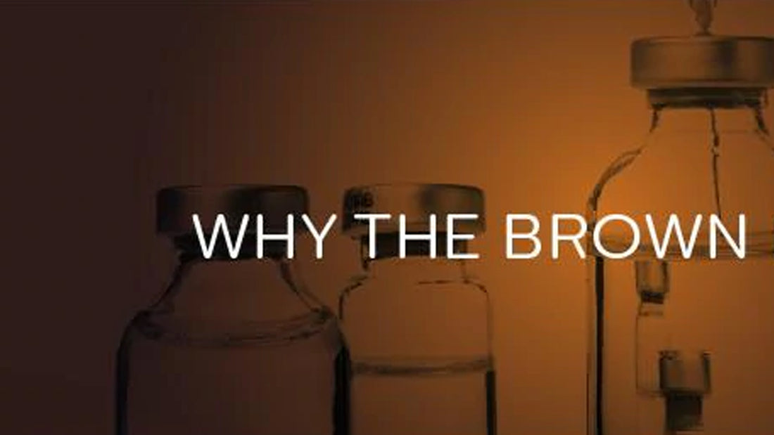 Why the brown bottle? | XTETIC